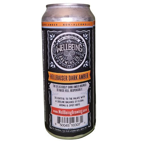 Wellbeing "Hellraiser Dark Amber" 4pack